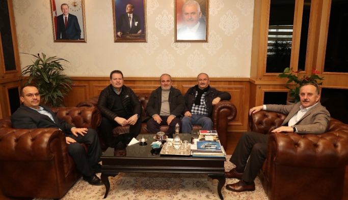 Karamanlılardan Bağcılar Belediye Başkanı Çağırıcı’ya Ziyaret