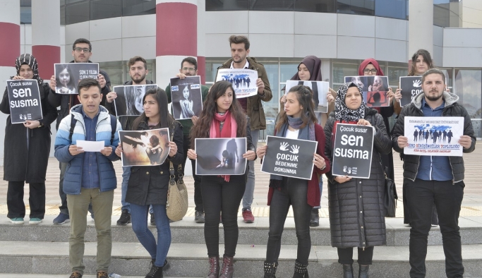 KMÜ Öğrencilerinden Her Türlü Şiddete Hayır Çağrısı