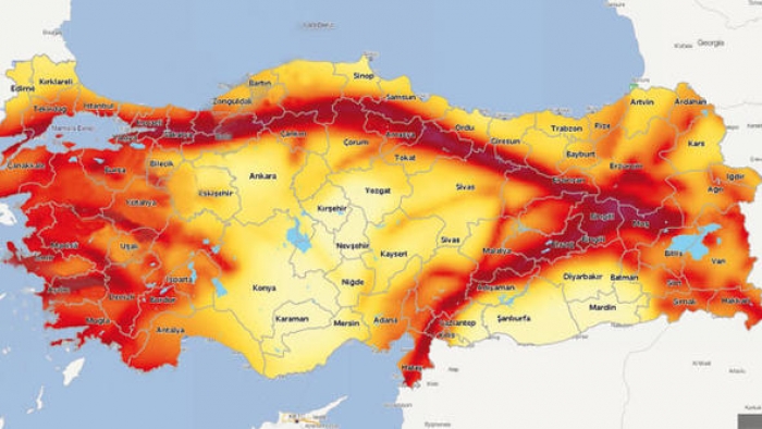 Deprem Haritası Güncellendi: 46 İlde Risk Azalırken, Karaman'ın da İçinde Bulunduğu 6 İlde Yükseldi