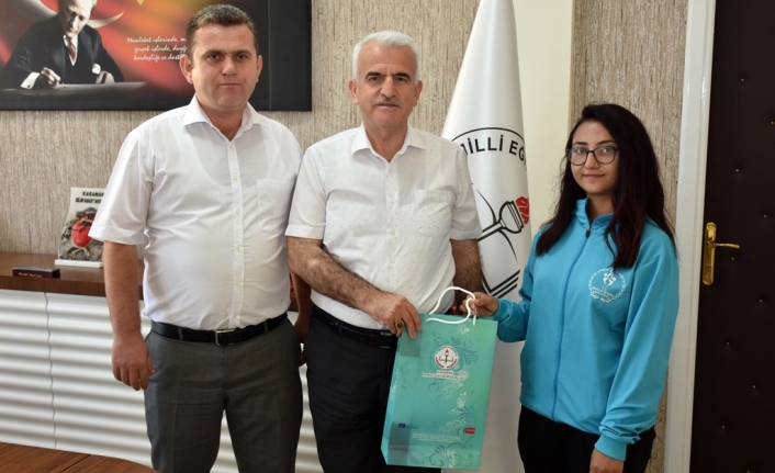 Türkiye 3’üncüsü Başarılı Judocudan Kuntoğlu’na Ziyaret