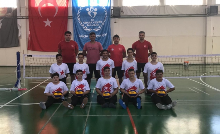 Oturarak Voleybol Eğitim Ve Gelişim Milli Takım Kampı, Karaman’da Devam Ediyor