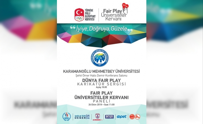 Fair Play Kervanı KMÜ’de