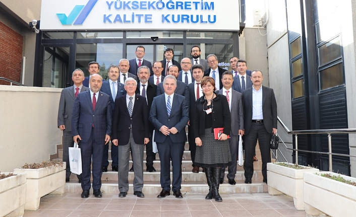 Rektör Akgül "2019 Yılı  Dış Değerlendirme Programı Bilgilendirme Toplantısı”na Katıldı