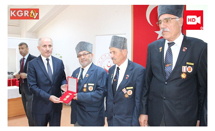 57 Kıbrıs Gazisine Milli Mücadele Madalyası Verildi