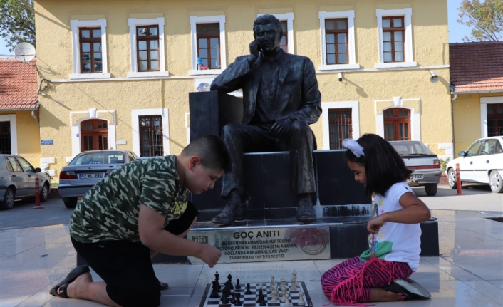 Karaman'da ''Sokakta Satranç Var''Projesine Yoğun İlgi