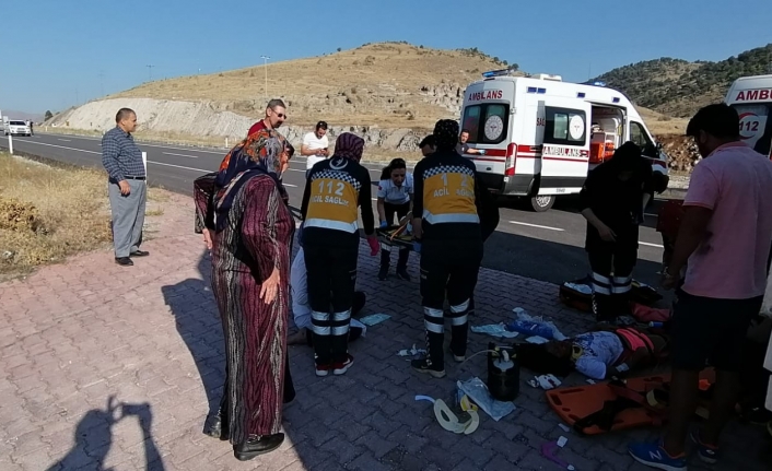 Konya'da Trafik Kazası:4 Yaralı