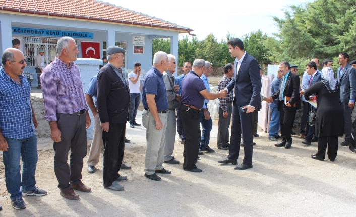 Ağızboğaz Köyünde İlkokul Binası Açılışı Yapıldı