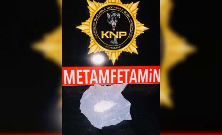 Karaman'da Metamfetamin Uyuşturucu Ele Geçirildi