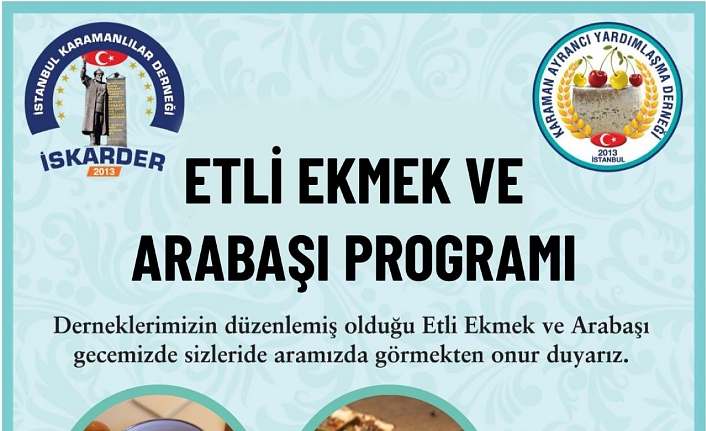“İstanbul’da Karamanlılar Buluşuyor” Etkinliği Yapılacak