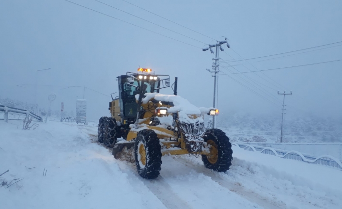 Karaman’da Kar Yağışı Hayatı Olumsuz Etkiliyor