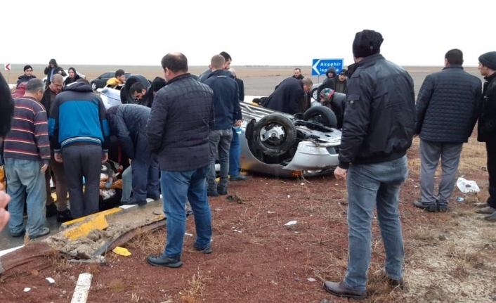 Konya’da Trafik Kazası: 1 Ölü, 8 Yaralı
