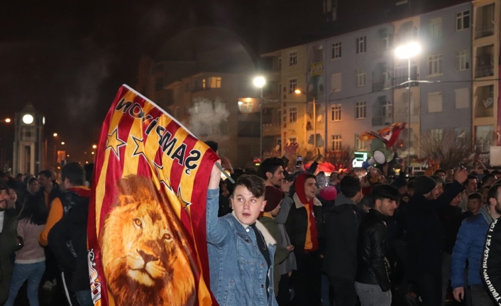 Karaman’da Galatasaraylı Taraftarların Galibiyet Sevinci 