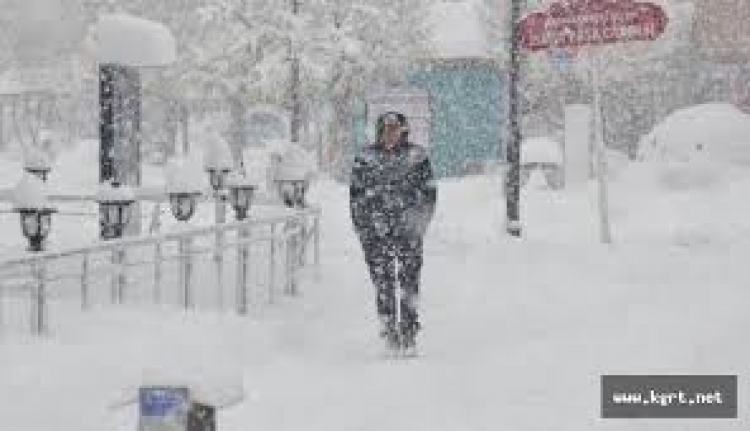 Karaman`da Kuvvetli ve Yer Yer Yoğun Kar Yağışlarına Dikkat!