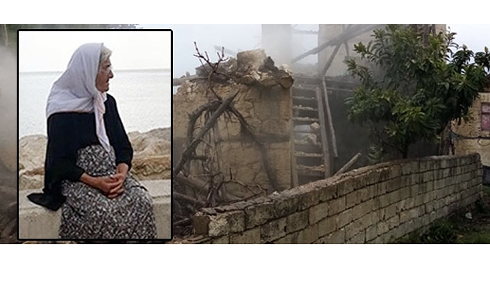 Karaman’da Yangında Ölen Yaşlı Kadın Defnedildi  