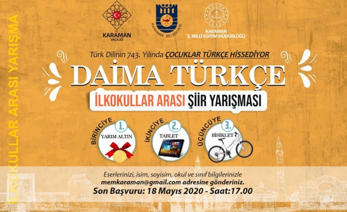 Türk Dilinin 743. Yılında Büyük Yarışma