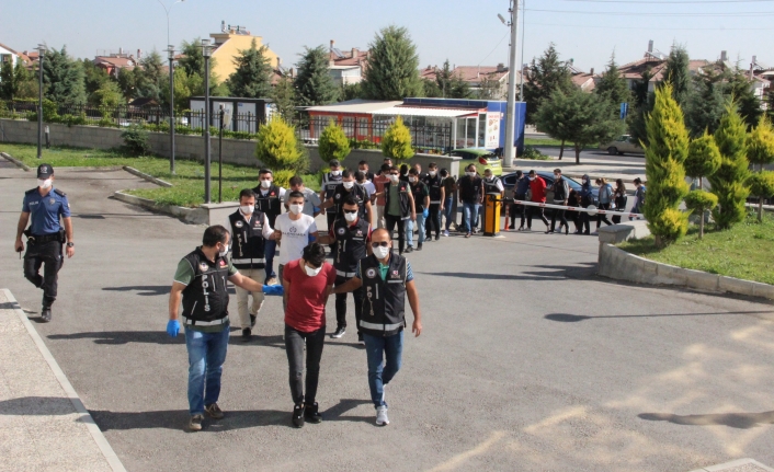 Karaman'daki Uyuşturucu Operasyonuna 11 Tutuklama