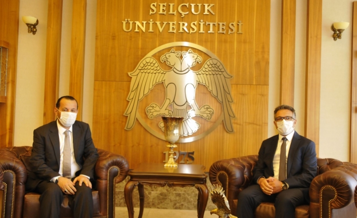 Rektör Akgül’den Selçuk Üniversitesine Hayırlı Olsun Ziyareti