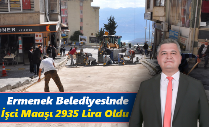 Ermenek Belediyesinde İşci Maaşı 2935 Lira Oldu