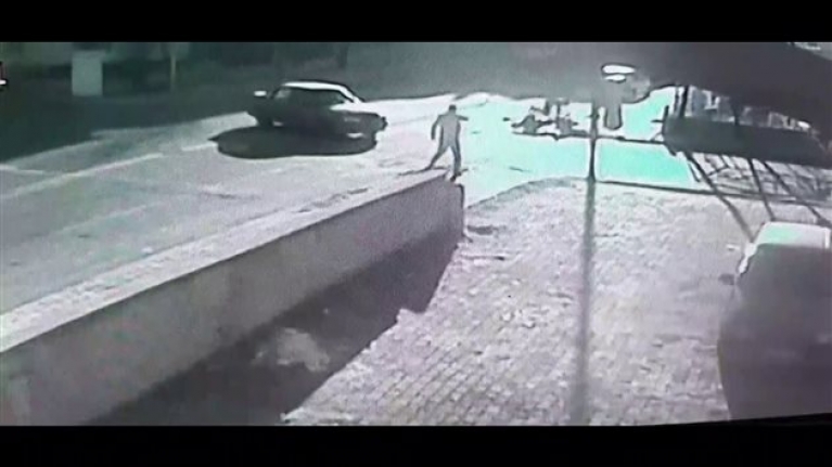 Karaman`daki Kaza Güvenlik Kamerasına Yansıdı