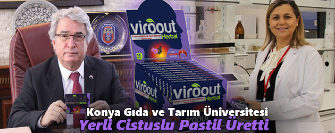 Konya Gıda ve Tarım Üniversitesi Yerli Cistuslu Pastil Üretti