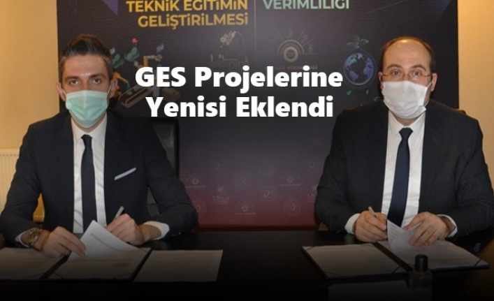 GES Projelerine Bir Yenisi Daha Eklendi