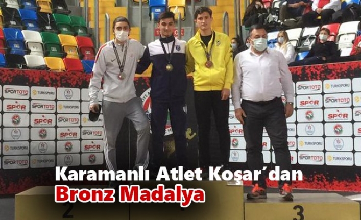 Karamanlı Atlet Koşar’dan Bronz Madalya