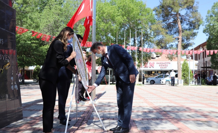 Karaman’da 19 Mayıs Sade Törenle Kutlandı