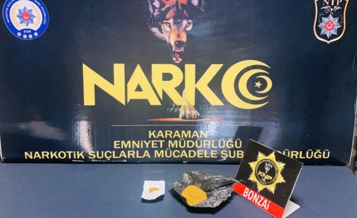 Karaman’da Uyuşturucudan 1 Kişi Tutuklandı