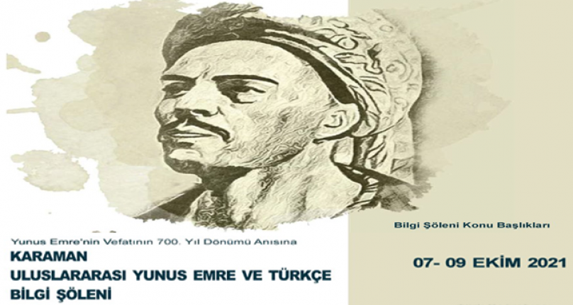 “Yunus Emre ve Türkçe” Uluslararası Bildirilere Konu Olacak