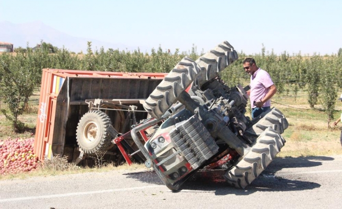 Traktör Sürücüsü Ölümden Döndü