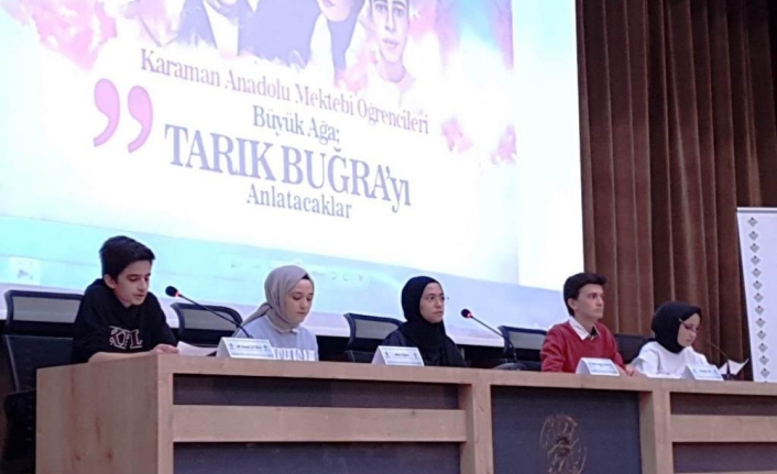 Anadolu Mektebi Öğrencileri "Büyük Ağa, Tarık Buğra"yı Anlattılar