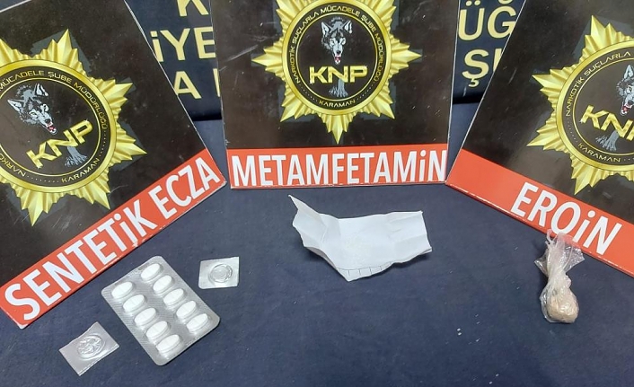 Karaman’da 1 Kişi Uyuşturucudan Tutuklandı