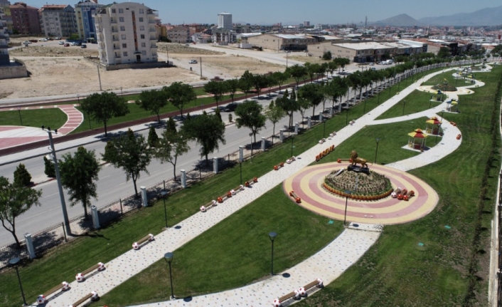 M. Akif Ersoy Parkı Karaman’ın Gözde Mekânı Oldu