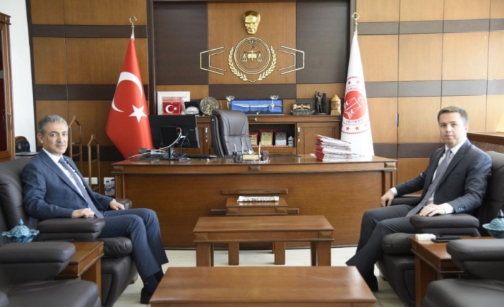 Vali Akkoyun’dan Cumhuriyet Başsavcısı Akdoğan’a Ziyaret