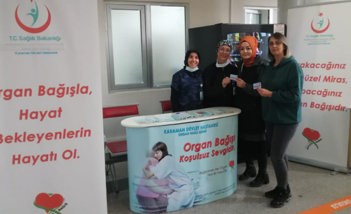Karaman’da Organ Bağışının Önemine Dikkat Çekildi