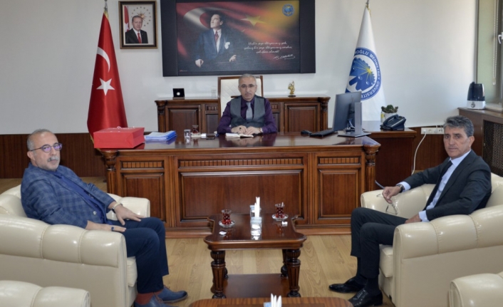 Saray Holding Yöneticilerinden Rektör Karaman’a Ziyaret