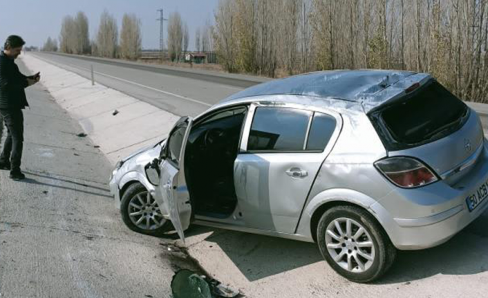 Kontrolden Çıkan Otomobil Takla Attı: 6 Yaralı