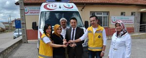 Kazimkarabekir 112 Istasyonuna Yeni Ambulans