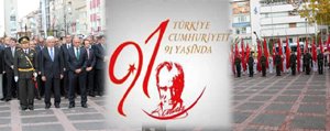 Cumhuriyetimiz 91 Yasinda