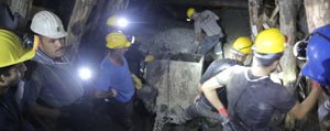 Ermenek’teki Maden Ocagindaki Çalismalar Görüntülendi