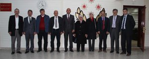 AK Partililerden Emniyet Müdürü Sahne’ye Ziyaret