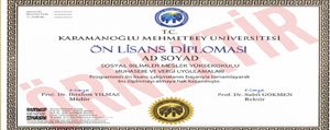 KMÜ’den Bir Ilk Daha: Elektronik Imzali Diploma...