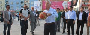 Karaman’da Sokak Basketbolu Heyecani Basladi