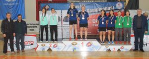 15 Yas Alti Türkiye Badminton Sampiyonasi Sona Erdi