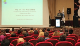 KMÜ’de Türkçe Konferansı Düzenlendi