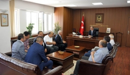 STK Ve Belediye Başkanlarından Vali Tapsız’a...