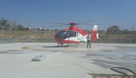Hastane Pistinden Ambulans Helikopter 2. Kez Havalandı