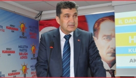 AK Parti İl Başkanı Ünlü, Terör Saldırılarını...