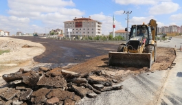 Karaman Belediyesi Toki Yolunu Asfaltladı