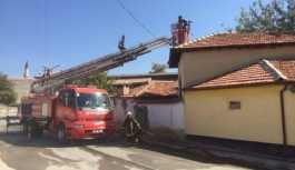 Karaman'da Ev Yangını